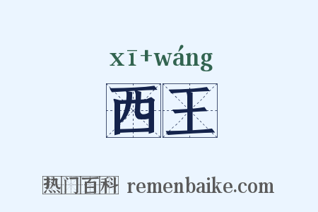 西王是什么意思的图片